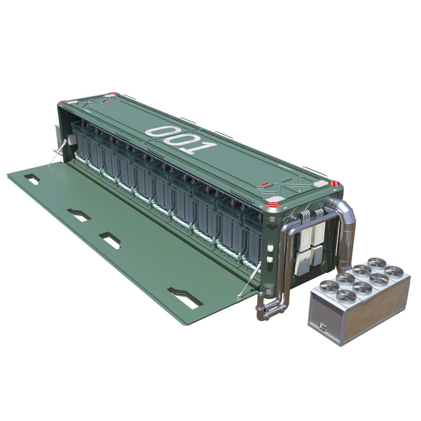 Concept for 1MW industrial scale SOFC system as part of the Avioxx process
